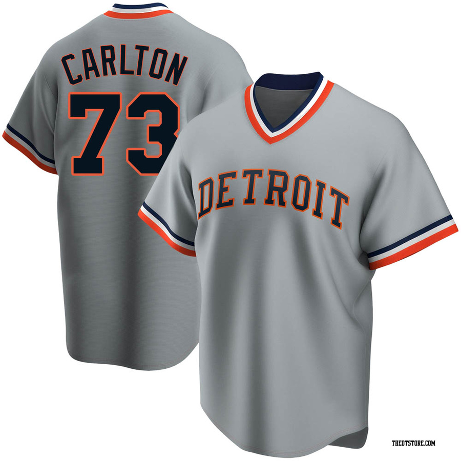 detroit tigers gray jersey