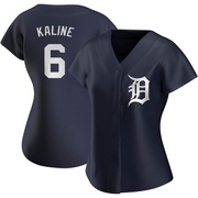 Navy Replica Al Kaline Women's Detroit Tigers Alternate Jersey