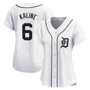 White Limited Al Kaline Women's Detroit Tigers Home Jersey